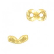 Cymbal ™ DQ metal Side bead Kaparia for SuperDuo beads - Gold